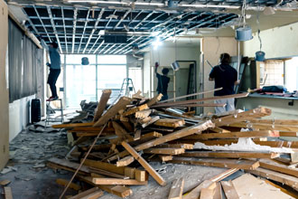 テナント内装解体例